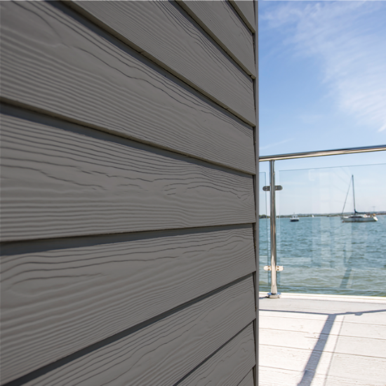 Afbeeldingen van Eternit sidings lap wood C54 Muis - 3.6 x 0.2 m Uitverkoop