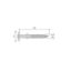 Picture of siding Screw Torx+Vlgls 100St 4,8x38 Rvs C56 Metal Grey