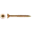 Picture of SCREW UNIV. CROSS - 6.00 x 100 GALVANISED YELLOW