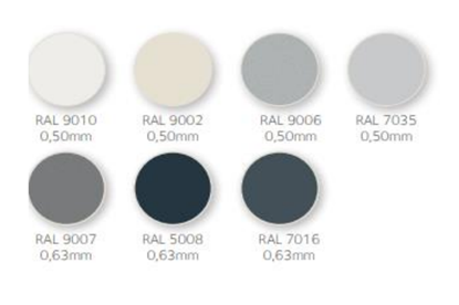 Picture of Sandwichpanel wall anthracite 100mm 3.00x1.05