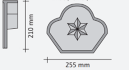 Picture of Roben Eifel Basalt Plate End