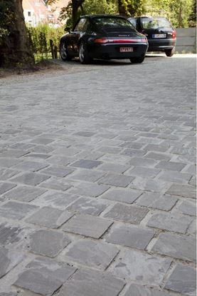 Picture of Kandla Grey - Natural stone - tiles 14x14x3-5 cm