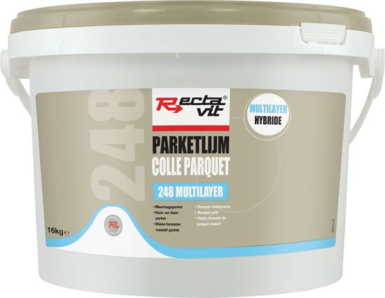 Afbeeldingen van Rectavit ParketLijm - 248 Multilayer 3x6kg
