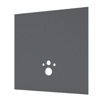 Afbeeldingen van Toiletset met Wedi I-board + toiletbril softclose en UP100 inbouwreservoir