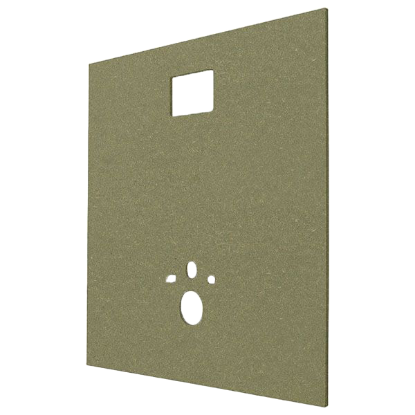 Afbeeldingen van Toiletset met MDF plaat + toiletbril softclose en UP100 inbouwreservoir