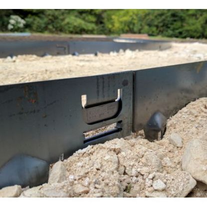 Picture of Ecco Core Edge Cortenstaal afboording H10cm x L108cm
