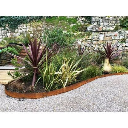 Picture of Ecco Core Edge Cortenstaal  afboording H65cm x L108cm