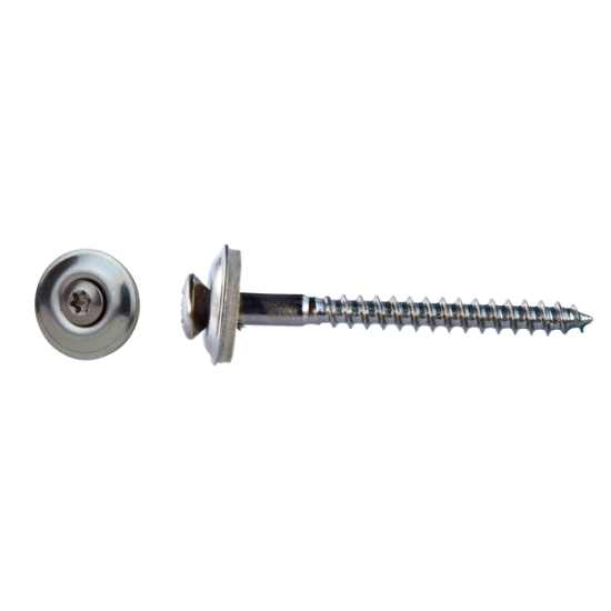 Picture of Houtschroef Inox A2 + EPDM RING 4.50x120 Torx 50st