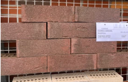 Afbeeldingen van Wienerberger Guinea Abrasil Rustic Lot 288x88x88